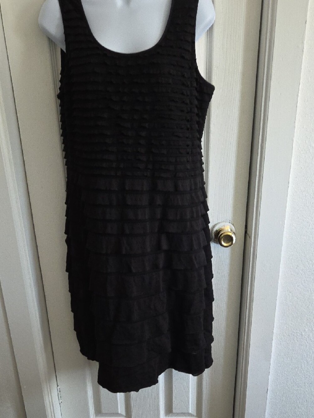 Scarlett Black Ruffled Mini Dress - Picture 2 of 5